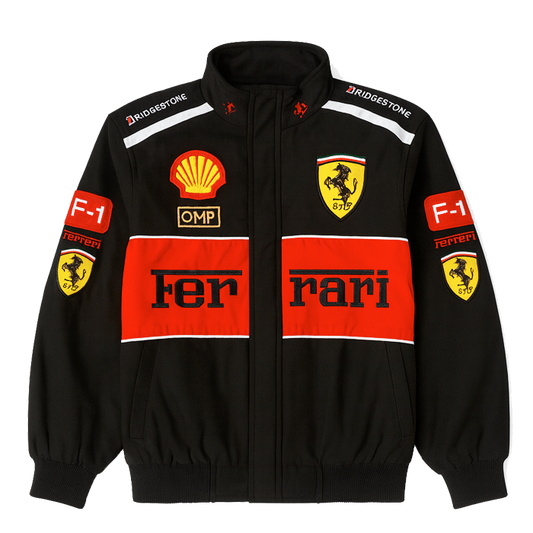 Motorsport Racing Jacket – Black Premium Edition (Winter Collection)