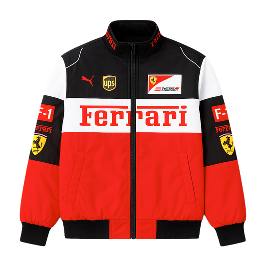 Motorsport Racing Jacket – Red Premium Edition (Winter Collection)
